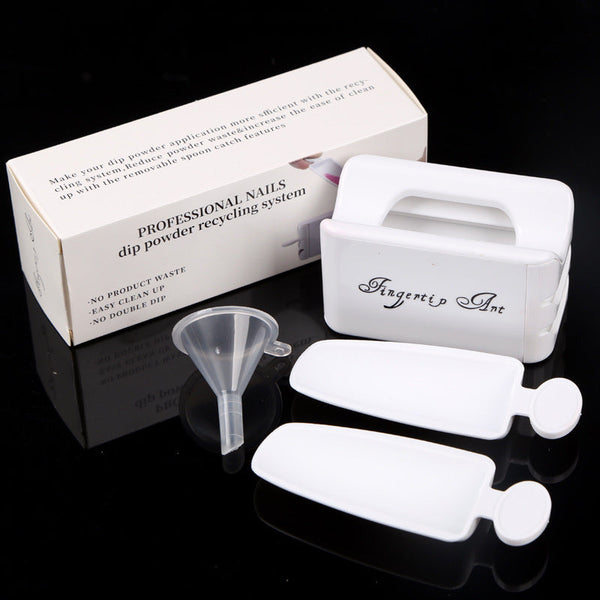 Manicure powder container