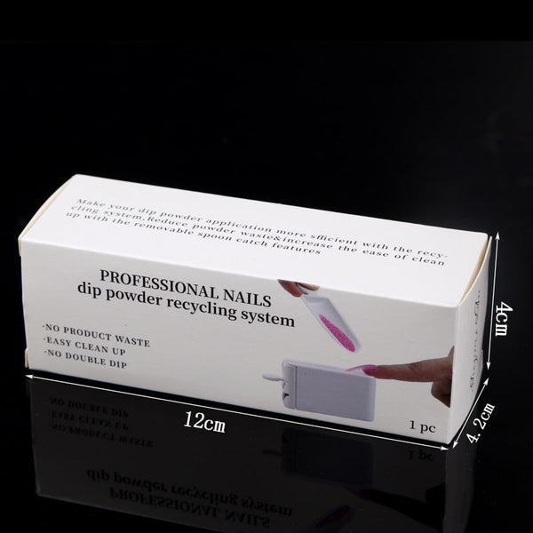 Manicure powder container