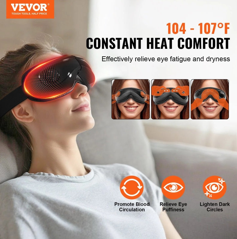 Bluetooth Heated Eye Massager