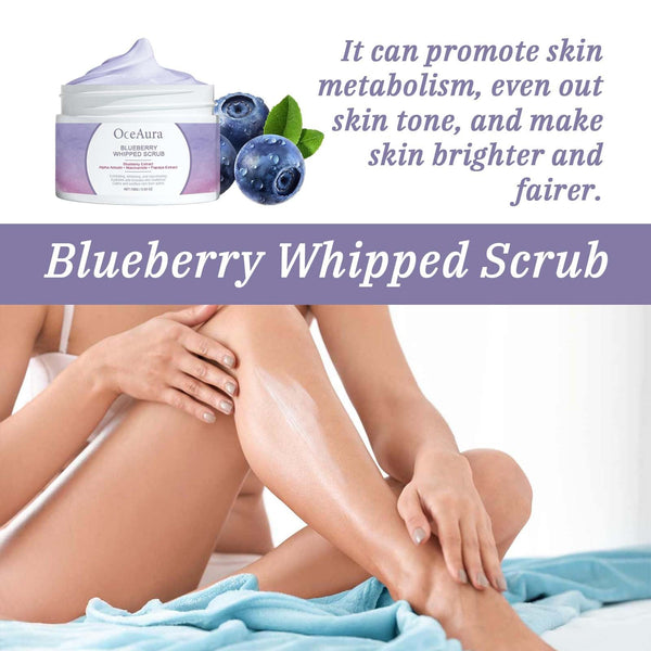 Blueberry exfoliating scrub