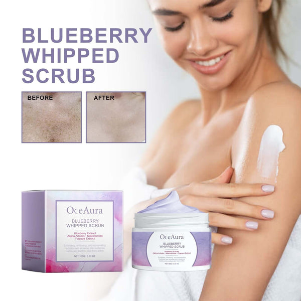 Blueberry exfoliating scrub