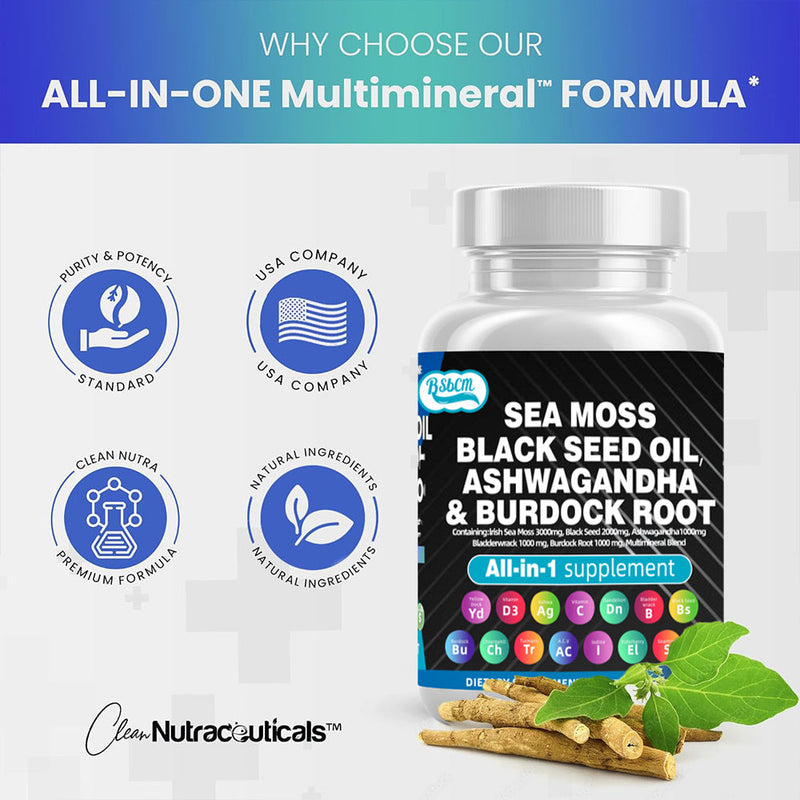 Sea Moss Fitness Supplement for Energy and Health