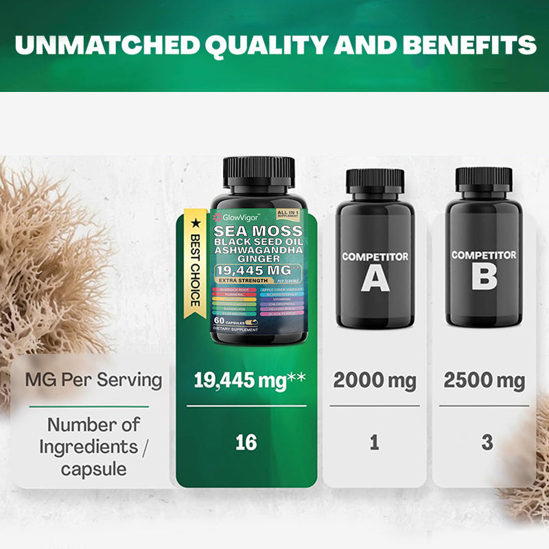 Sea Moss Supplement for Immune Support