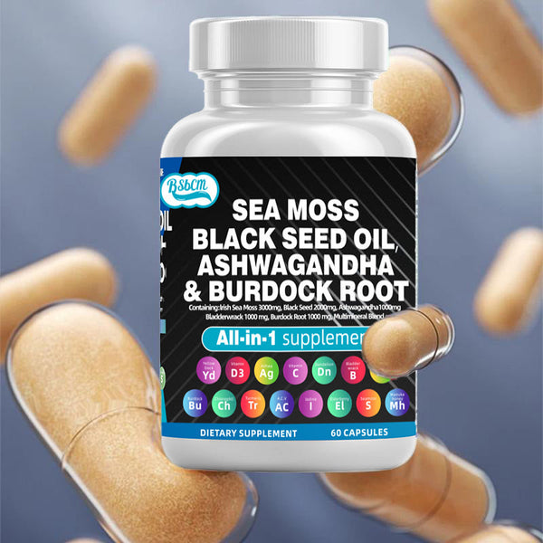Sea Moss Fitness Supplement for Energy and Health