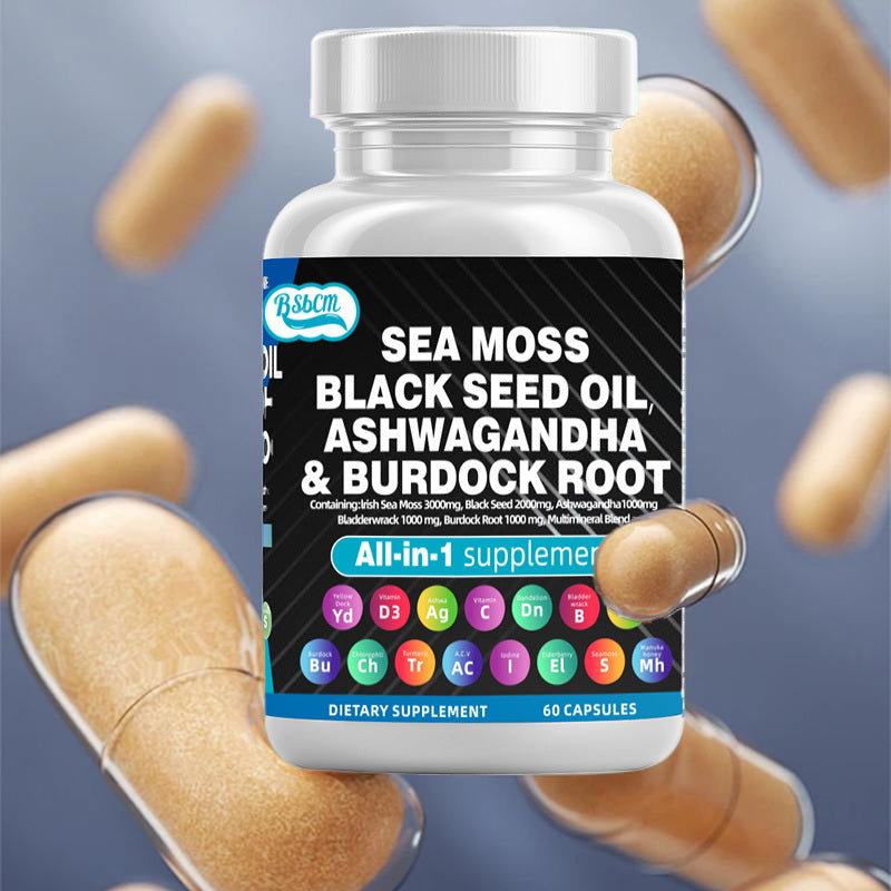 Sea Moss Fitness Supplement for Energy and Health