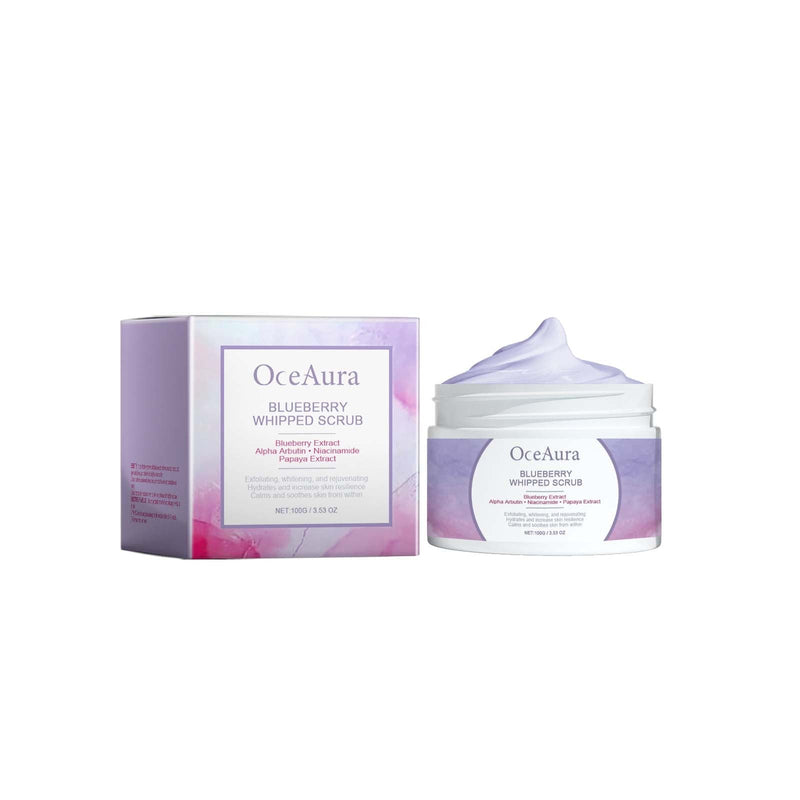 Blueberry exfoliating scrub